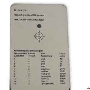 weidmuller-SAI-4-F-5P-PUR-10M-distribution-box-(Used)-3