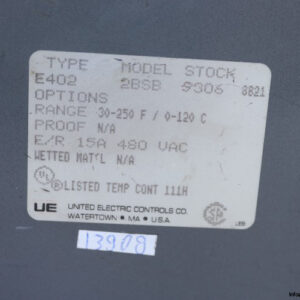 united-electric-controls-E402-2BSB-9306-temperature-control-switch-(Used)-2