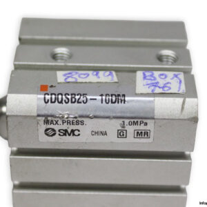 smc-CDQSB25-10DM-compact-cylinder-(used)-1