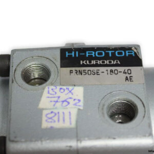 Kuroda-PRN50SE-180-40-rotary-actuator-(used)-2
