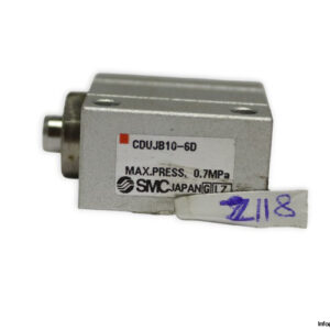 smc-CDUJB10-6D-mini-mount-cylinder-(used)-1