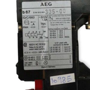 aeg-B67-thermal-overload-relay-(New)-2