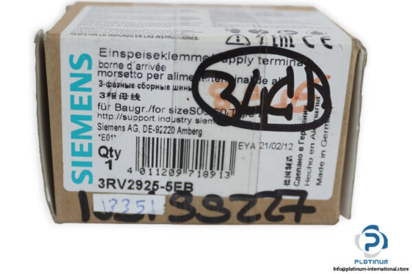 siemens-3RV2925-5EB-supply-terminal-(new)-3
