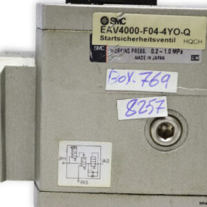 Smc-EAV4000-F04-4YO-Q-soft-start-valve-(used)-1