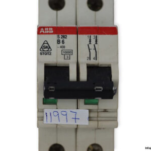 abb-S-282-B6-miniature-circuit-breaker-(Used)-1