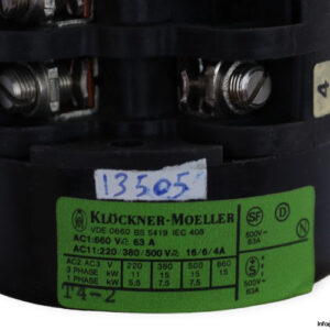 klockner-moeller-T4-2-rotary-cam-switch-(New)-2