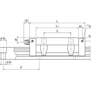 thk-SHS-15LC-linear-guide-rail-block-used-4