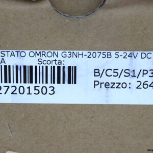 omron-G3PH-2075B-high-power-solid-state-relay-(New)-3