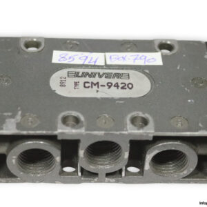 Univer-CM-9420-manually-operated-valve-(used)-1