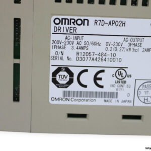 omron-R7D-AP02H-servo-drive-(New)-4