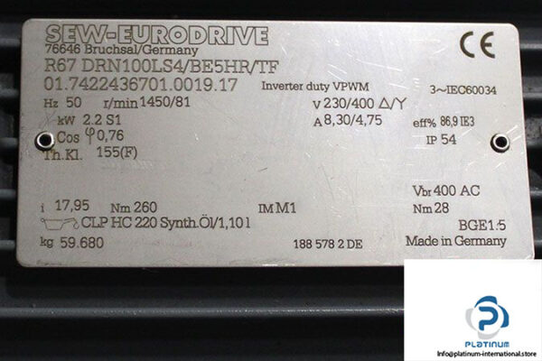 sew-r67-drn100ls4_be5hr_tf-helical-gearmotor-3