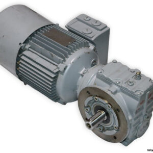 sew-sf47-dt90s4-bmg-mm11-helical-worm-gear-motor-used
