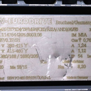 sew-wa20-dt71d4-tf-msw-ck0-rj2a-and3-avs0-gear-motor-used-4