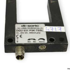 di-soric-OGU-031-P3K-TSSL-Fork-light-barrier-(Used)-1