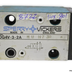 Vickers-DG4V-3-2A-M-U-H7-30-solenoid-operated-directional-valve-(used)-1