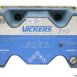 Vickers-DG4V-5-6C-M-U-EH6-20-solenoid-operated-directional-valve-(used)-2