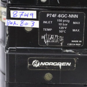Norgren-P74F-6GC-PFA-soft-start-valve-(used)-1