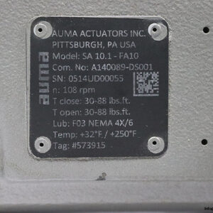 auma-SA-10.1-FA10-multi-turn-actuator-(new)-2