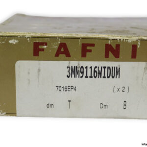 fafnir-3MM9116WIDUM-super-precision-angular-contact-ball-bearing-(new)