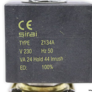 Sirai-L153D07-solenoid-valve(used)-1