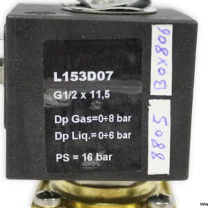 Sirai-L153D07-solenoid-valve(used)-2