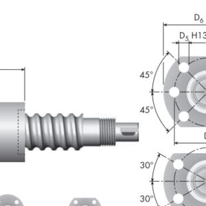 eichenberger-FBR-2510-flanged-nut-ball-screw-(used)-3