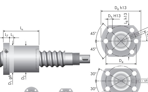 eichenberger-FBR-2510-flanged-nut-ball-screw-(used)-3