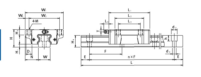 tsubaki-H30EA-linear-bearing-block-(new)-4