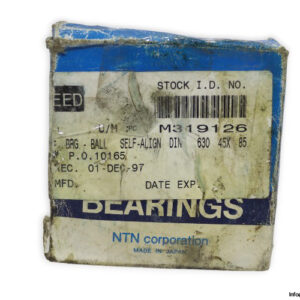 ntn-1209-KC3-self-aligning-ball-bearing-(new)