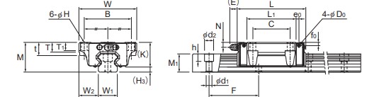 thk-HSR35LR1SS-linear-guideway-block-(new)-4