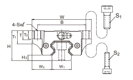 pmi-MSA25LESSFTN-linear-guideway-block-(new)-4