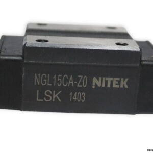 nitek-NGL15CA-Z0-linear-recirculating-ball-guideway-(new)-without-carton-4