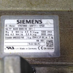 siemens-1FK7060-5AF71-1FG2-servo-motor(used)-2