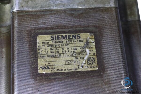 siemens-1FK7063-5AF71-1AG2-servo-motor(used)-2