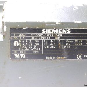 siemens-1FT6062-1AF71-3AG1-servo-motor(used)-2