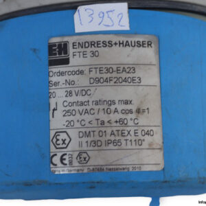 endress-hauser-FTE30-EA23-point-level-limit-switch-(Used)-3
