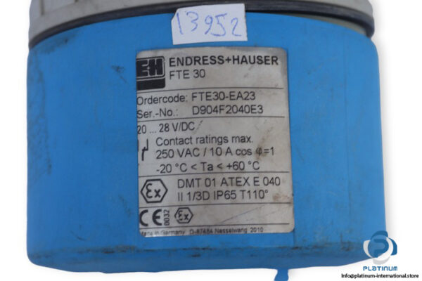 endress-hauser-FTE30-EA23-point-level-limit-switch-(Used)-3