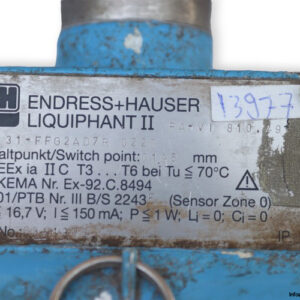 endress-hauser-LIQUIPHANT-II-FDL-31-FFG2AD7R-0220-vibration-level-limit-switch-(Used)-3