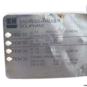 endress-hauser-SOLIPHANT-II-FTM-30-A8DA1-level-limit-switch-(Used)-2