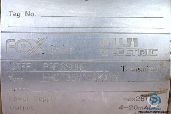 fuji-FHCT35W1-AKAY-differential-pressure-transmitter-(Used)-2