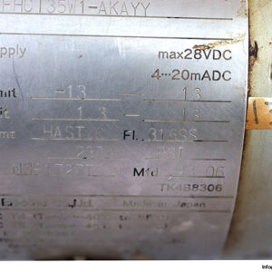 fuji-FHCT35W1-AKAY-differential-pressure-transmitter-(Used)-3