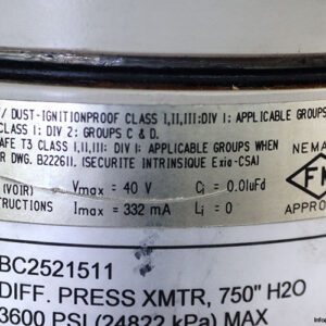 bailey-BC2521511-differential-pressure-transmitter-(New)-3