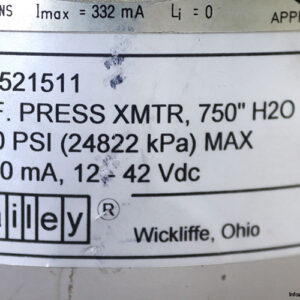 bailey-BC2521511-differential-pressure-transmitter-(New)-4