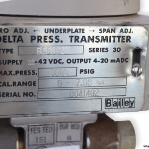 bailey-BQ86221-differential-pressure-transmitter-(Used)-4