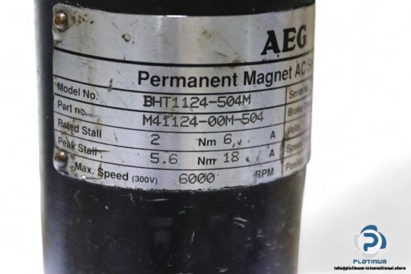 aeg-BHT1124-504M-ac-servo-motor(used)-4