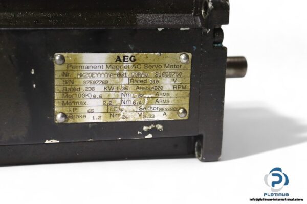 aeg-MK20EYYYYA-001-ac-servo-motor(used)-2