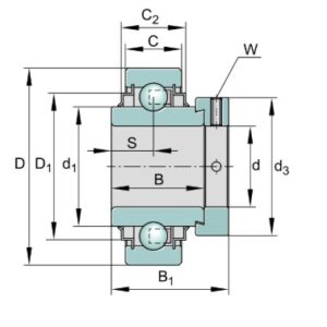 ina-E60-XL-KRR-radial-insert-ball-bearing-(new)-carton-6