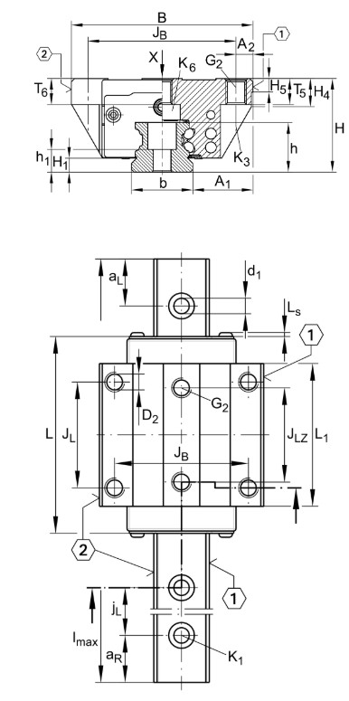 ina-KWVE-25-L-G3-V1-linear-recirculating-ball-(used)-3