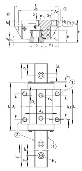 ina-KWVE-25-N-G3-V1-linear-recirculating-ball-(new)-3