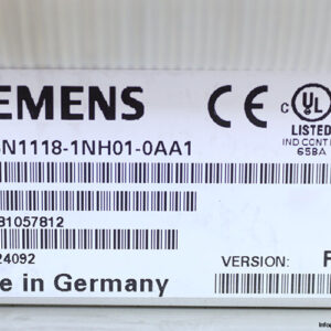 siemens-6SN1118-1NH01-0AA1-VER.F-simodrive-611-universal-control-module-(Used)-3